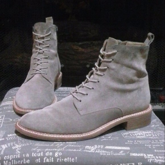 Vince Shoes - Women Vince Cabria  Lace-Up Boots